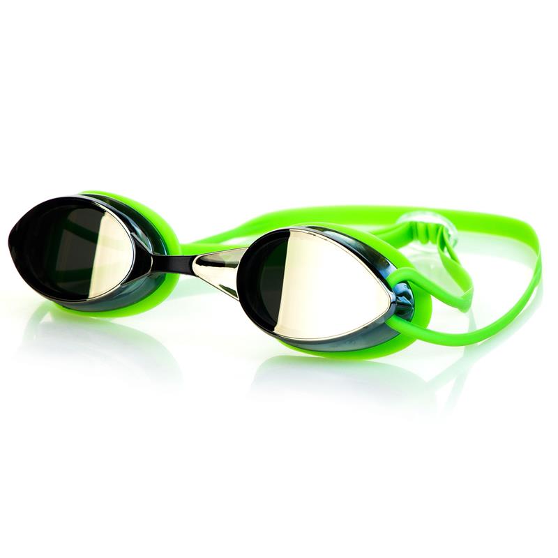 SPARKI Plavecké okuliare, zelené, zrcadlová skla