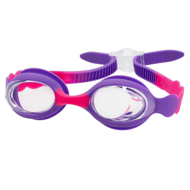 FLIPPI JR Detské plavecké okuliare, fialovo-ružové SPOKEY
