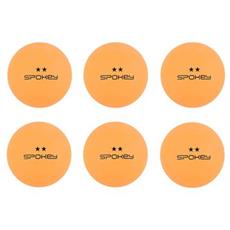 Spokey SKILLED ** Pingpongové míčky, 6 ks, oranžové