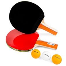 Spokey STANDARD SET-Sada na pingpong *, 2 pálky, 3 míčky, rovná rukojeť