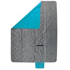 Spokey CANYON Kempingová deka, 200 x 140 cm, šedo-modrá