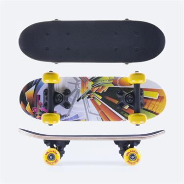 Spokey BLOXY Skateboard mini 43 x12,5 cm ( bez orig. kartonu )