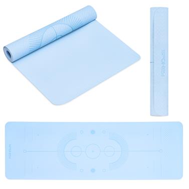 Spokey MANDALA Jga podloka, 183 x 61 x 0,4 cm, modr